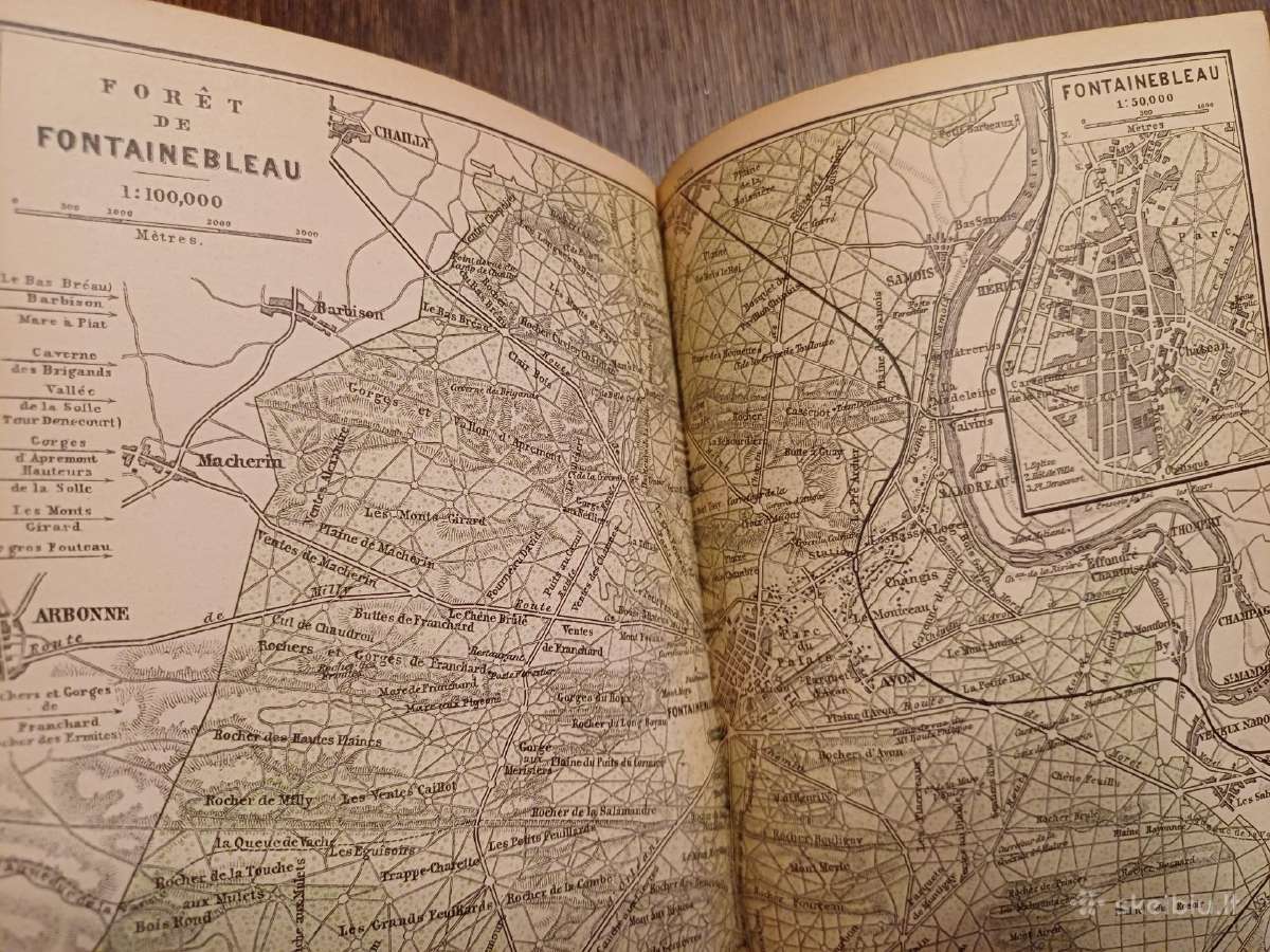 Parduodu knyga,kelioniu gidas,1894m.paris - nuotraukos Nr. 6