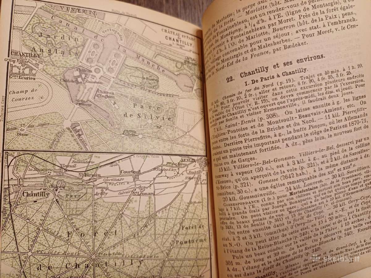 Parduodu knyga,kelioniu gidas,1894m.paris - nuotraukos Nr. 7