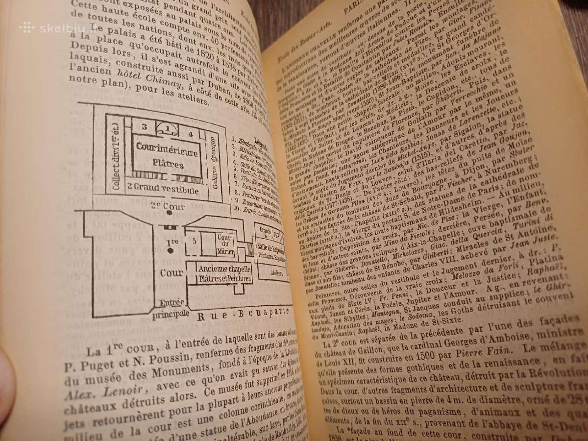 Parduodu knyga,kelioniu gidas,1894m.paris - nuotraukos Nr. 8