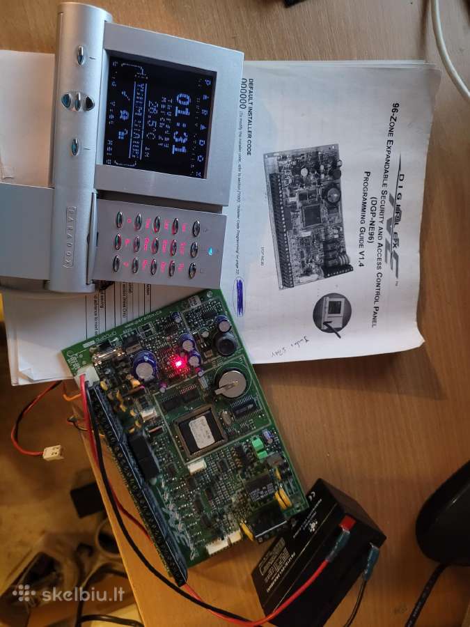 Apsaugos centrale Paradox Dgp-ne96