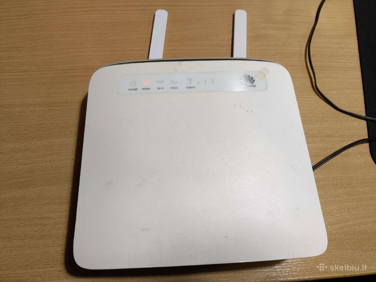 4G Lte Sim modemas maršrutizatorius Huawei E5186