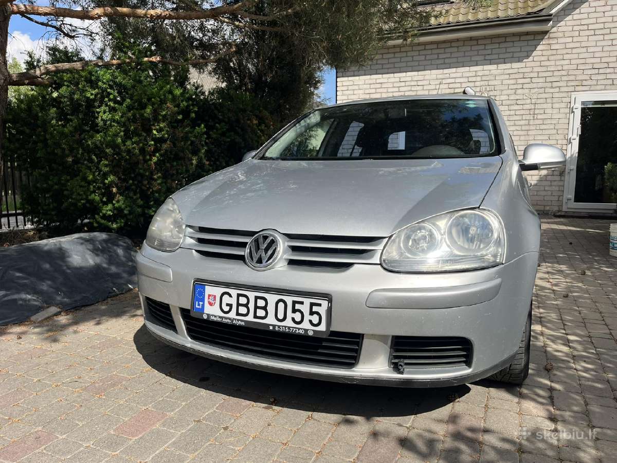Parduodu 2007 Volkswagen golf 5 1.9 tdi 66kw