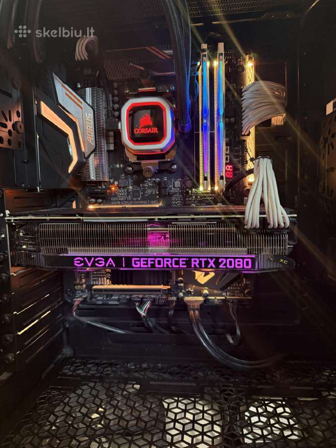 Tylus Premium Pc Evga Rtx 2080 / R7 3800x / Master - nuotraukos Nr. 7