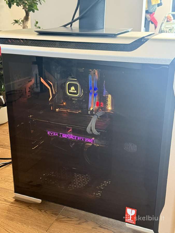 Tylus Premium Pc Evga Rtx 2080 / R7 3800x / Master - nuotraukos Nr. 8