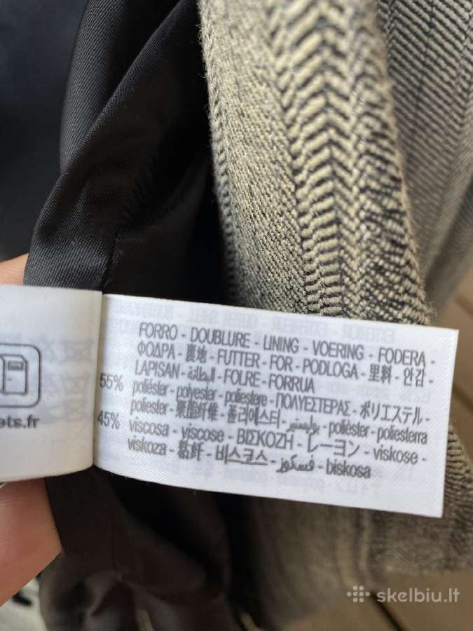 Vyriškas švarkas Zara Origins 6403/551 48 dydžio - nuotraukos Nr. 7