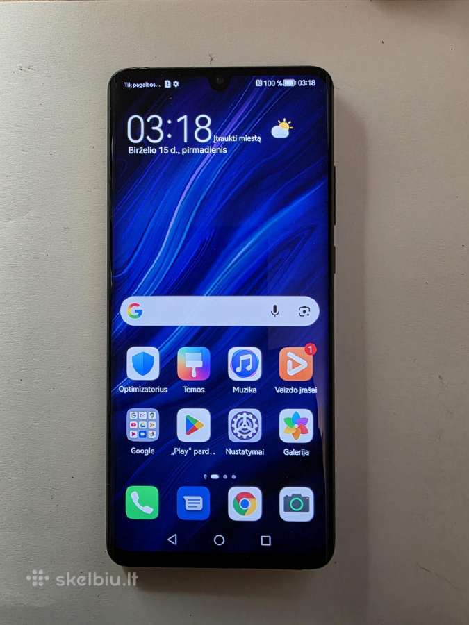 Huawei P30 pro 128 GB 6 GB RAM geros bukles