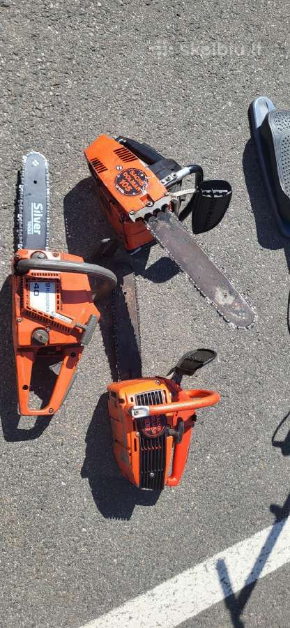 Pjūklai veikiantys Husqvarna Dolmar