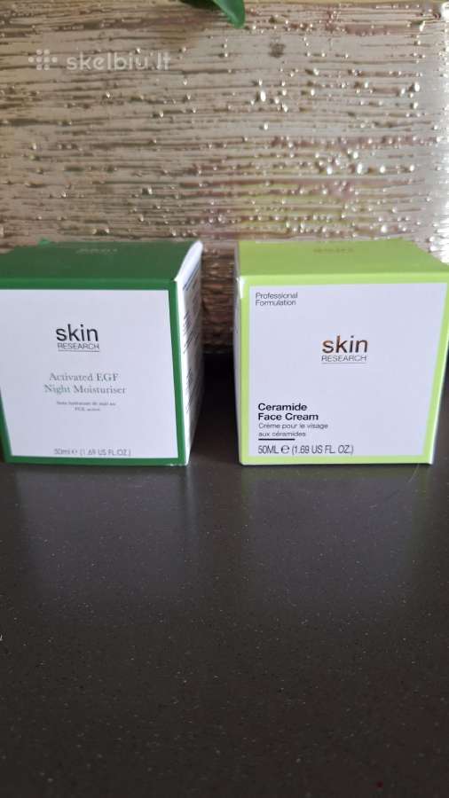 Naujas Skin Research veido kremų rinkinys