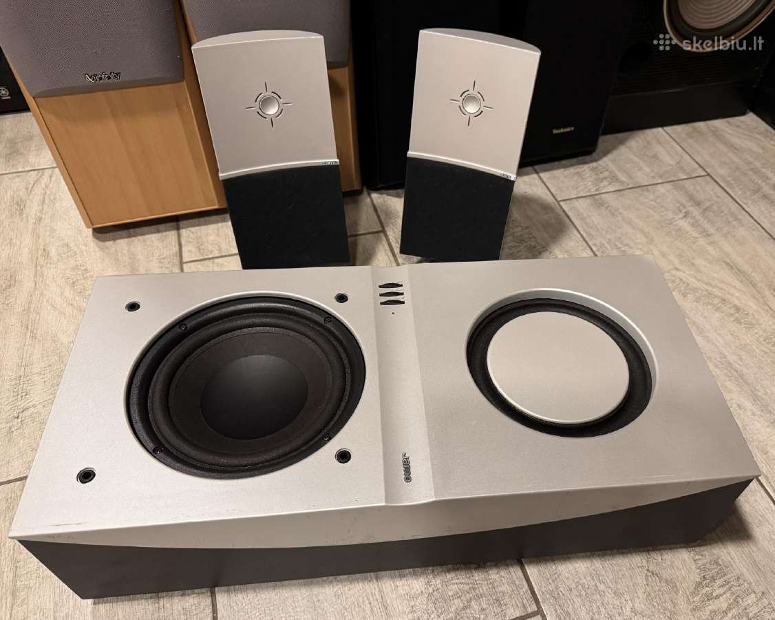Yamaha NS-sw700 rudas / subai / žemadažniai - nuotraukos Nr. 23