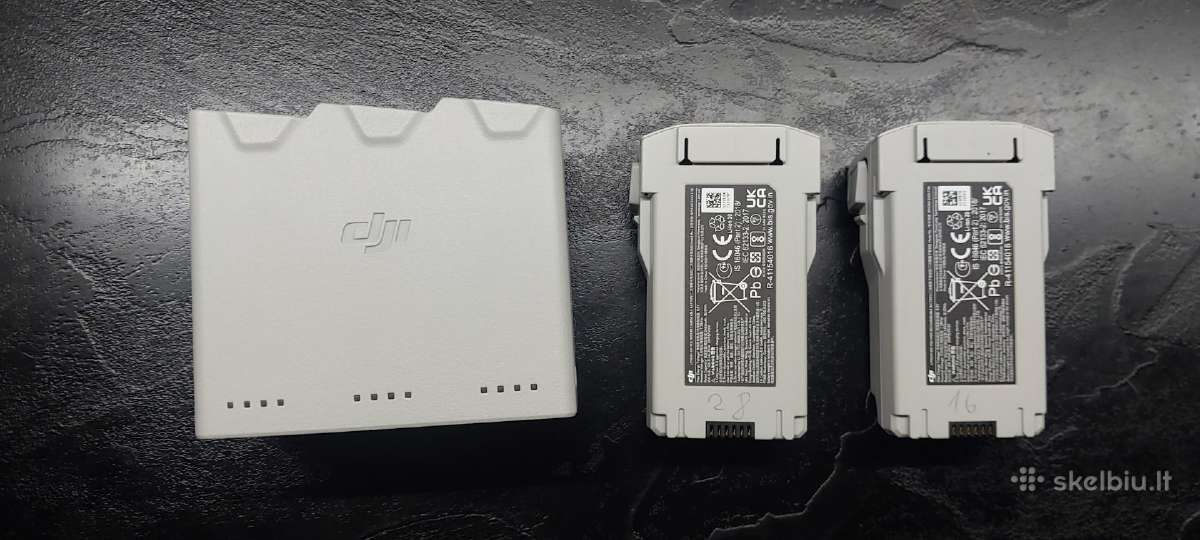 Dji mini 3 /3pro baterijos su krovimo stotele