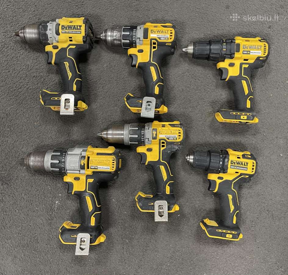 Dewalt suktukai, perfai