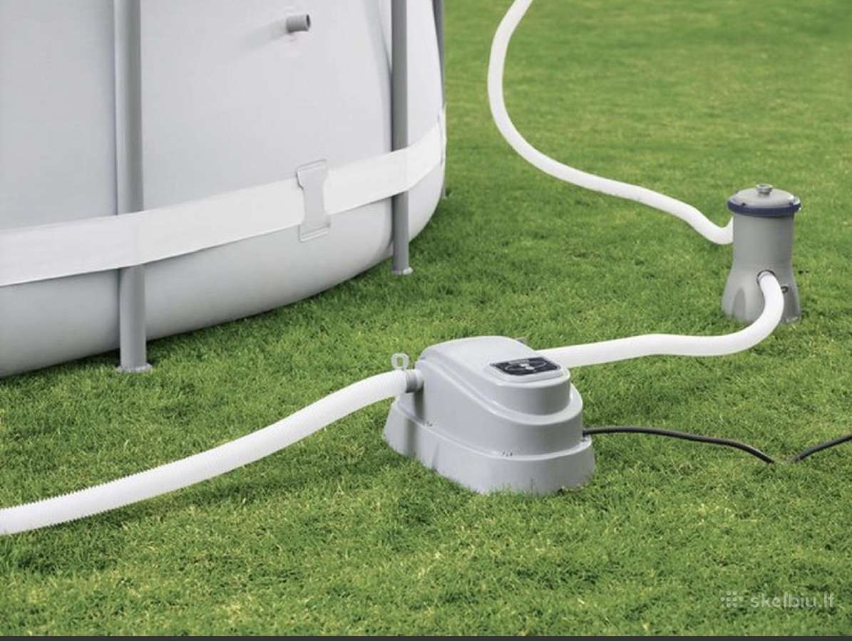 Karkasinio baseino šildytuvas Flowclear #58259 - nuotraukos Nr. 4
