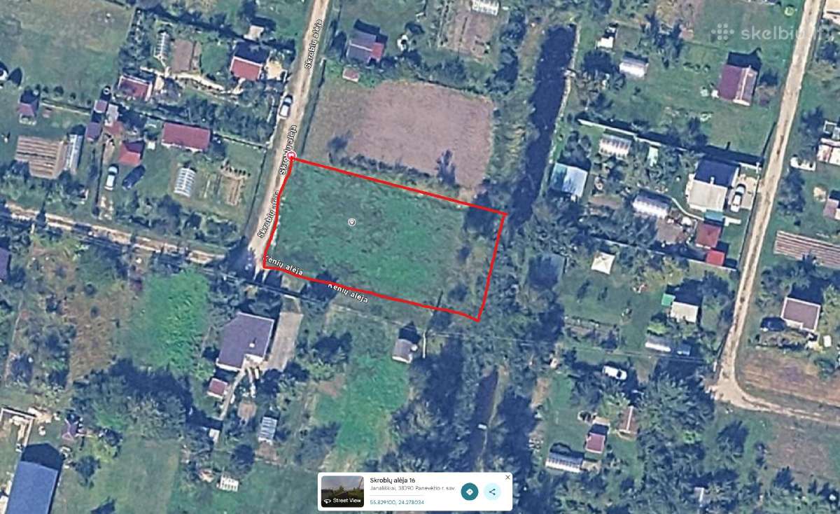Sodo sklypas - Panevėžio r. sav., Janališkių k., S