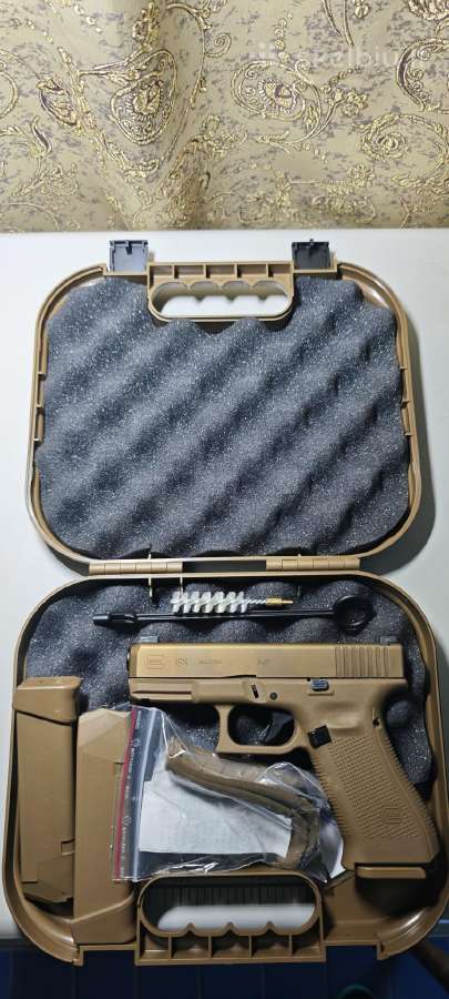 Pistoletas Glock 19x Coyote