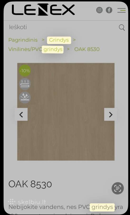 Vinilinės grindys