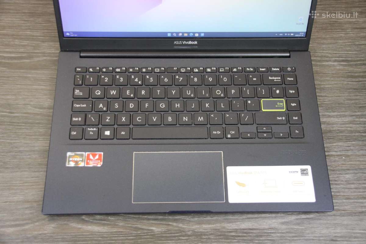 Asus Vivobook Fhd Ryzen 5 512gb nvme - nuotraukos Nr. 2