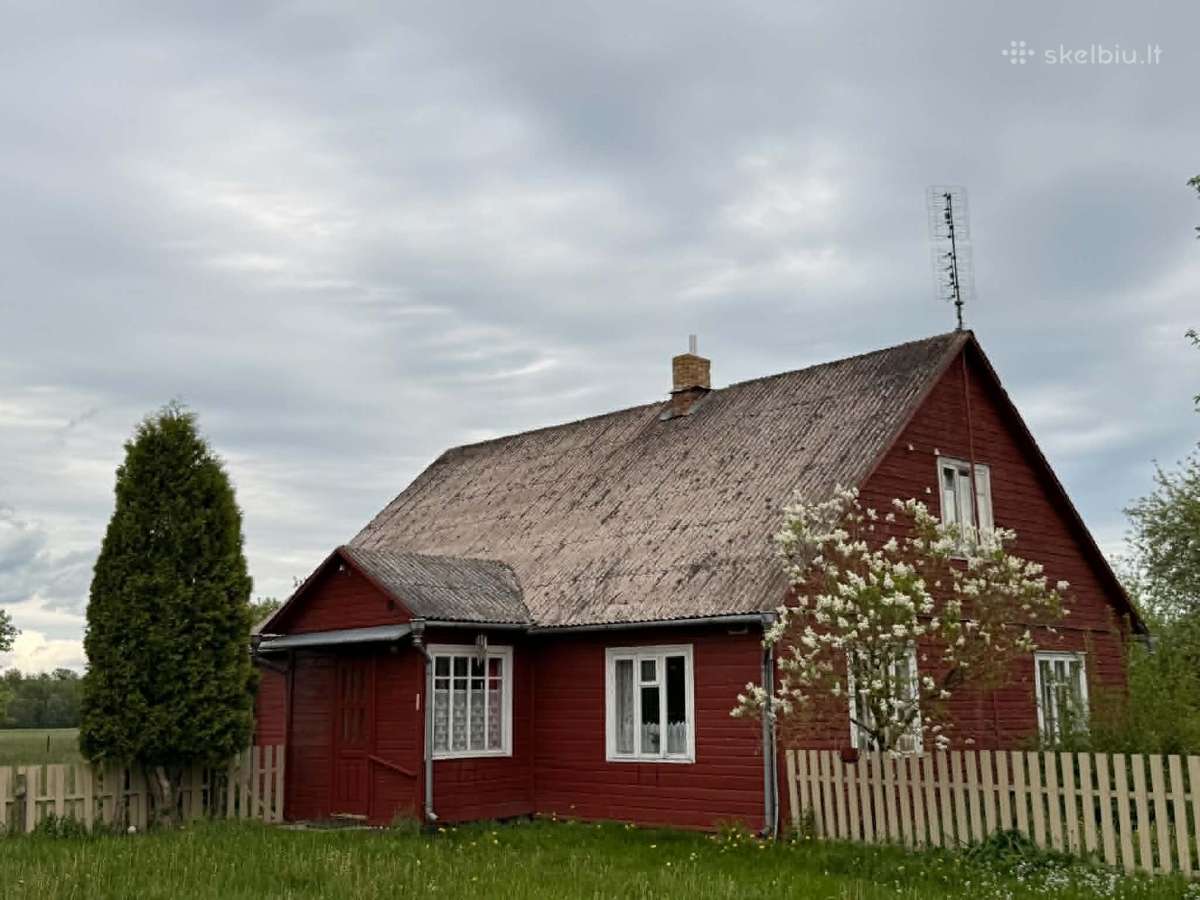 Vienkiemio sodyba su 1,5 ha žemės