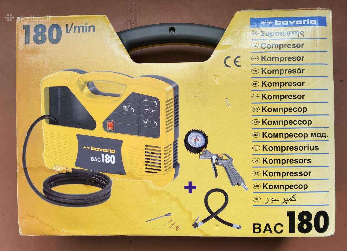 Oro kompresorius „Bavaria Bac 180“