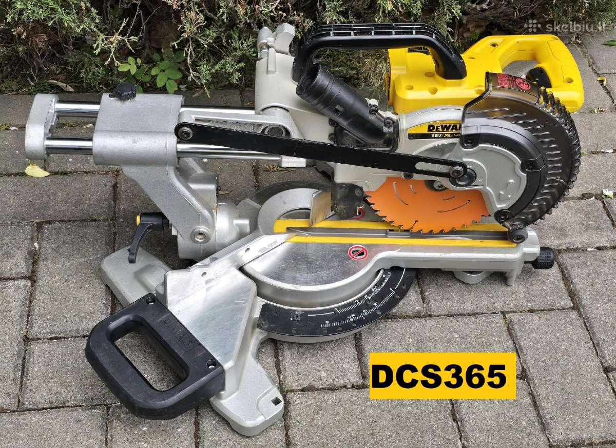 Dewalt siaurapjūklis tiesinis diskinis - nuotraukos Nr. 10