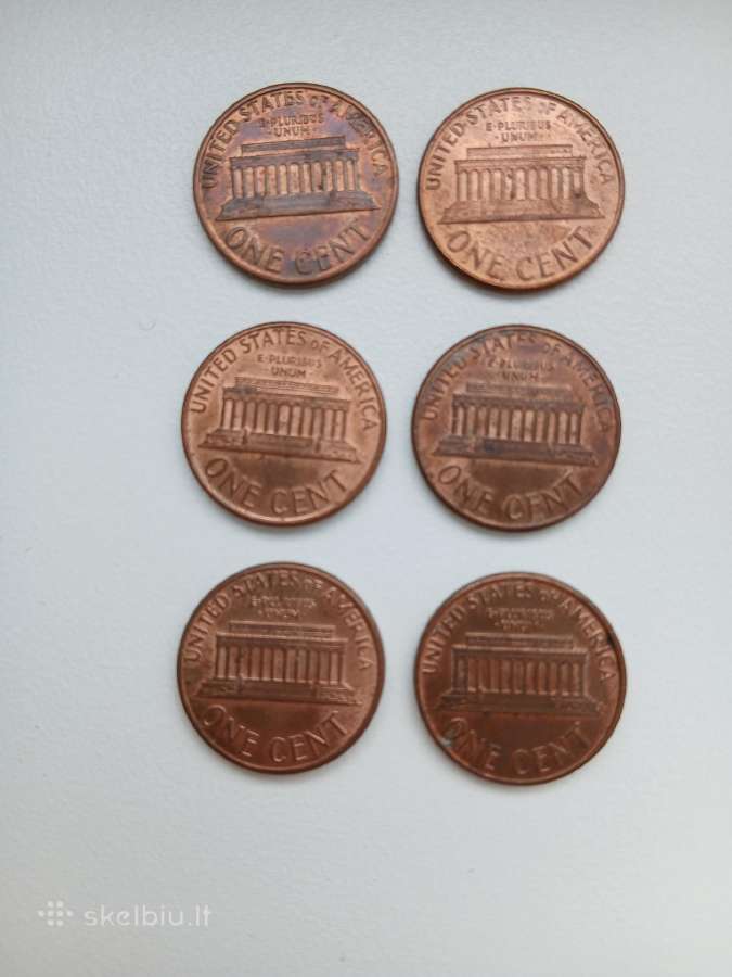 JAV 1988 Lincoln centai - nuotraukos Nr. 2