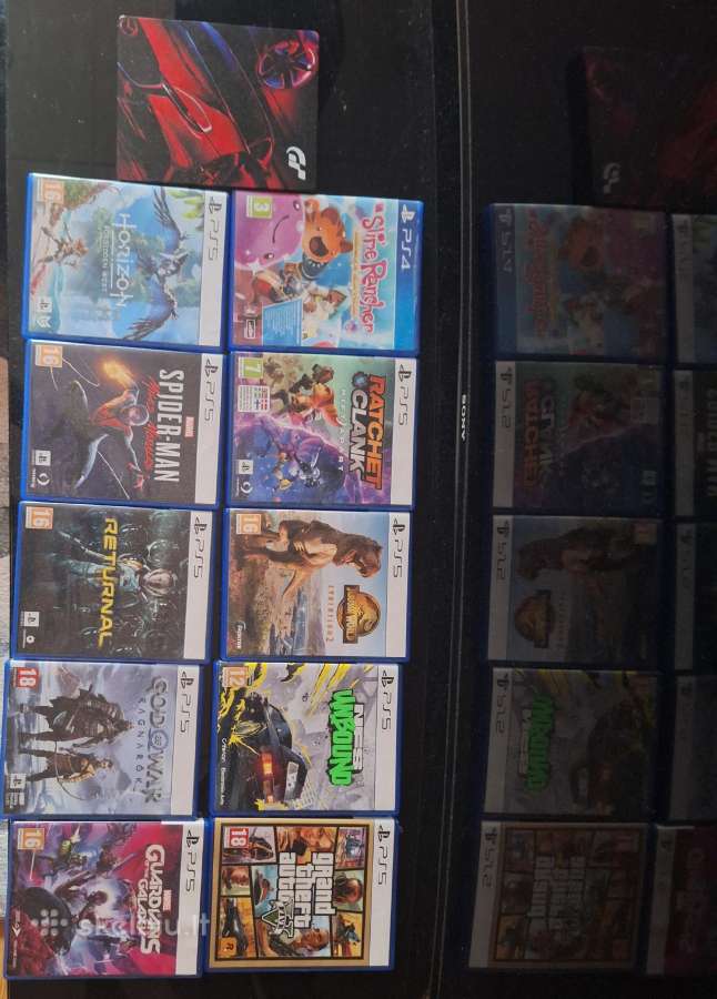 Ps5 žaidimai + 1 ps4 žaidimas