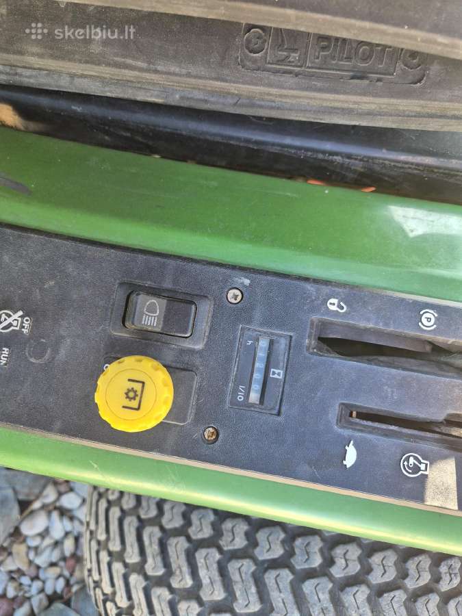 Zoliapjove Joch deere F725, be dekos - nuotraukos Nr. 5