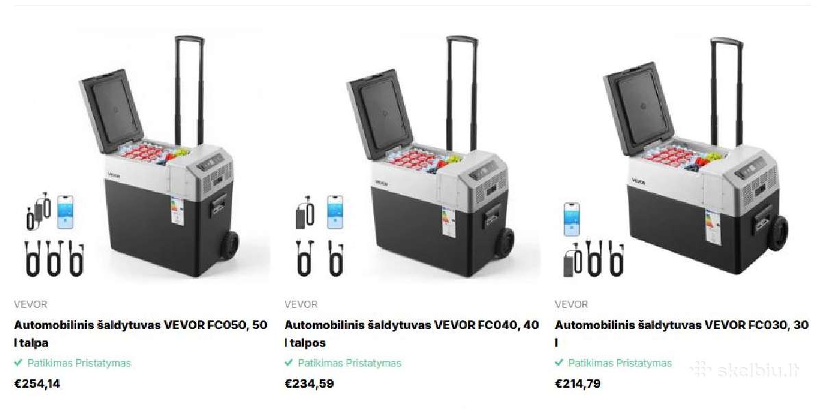 Nauji automobiliniai kompresoriniai šaldytuvai - nuotraukos Nr. 10