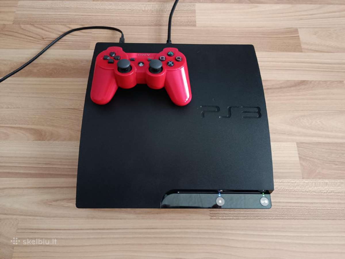 PS3 Slim su žaidimais