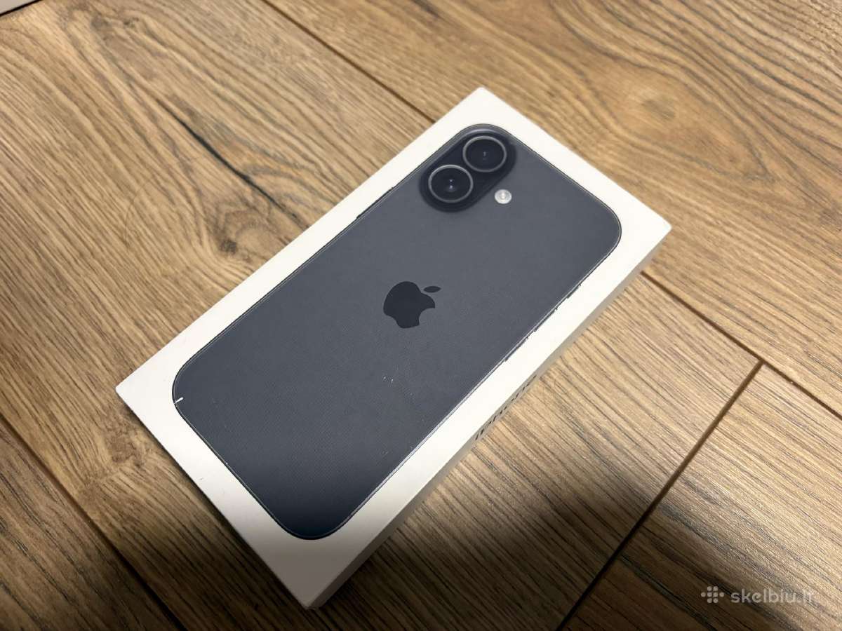 Parduodamas naujas iPhone 17