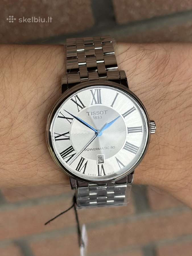 Naujas Tissot Carson Powermatic 80
