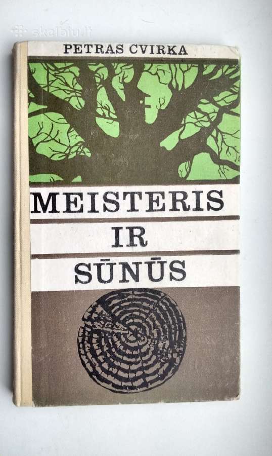 P. Cvirka. Meisteris ir sūnūs. 1982 m. leid.