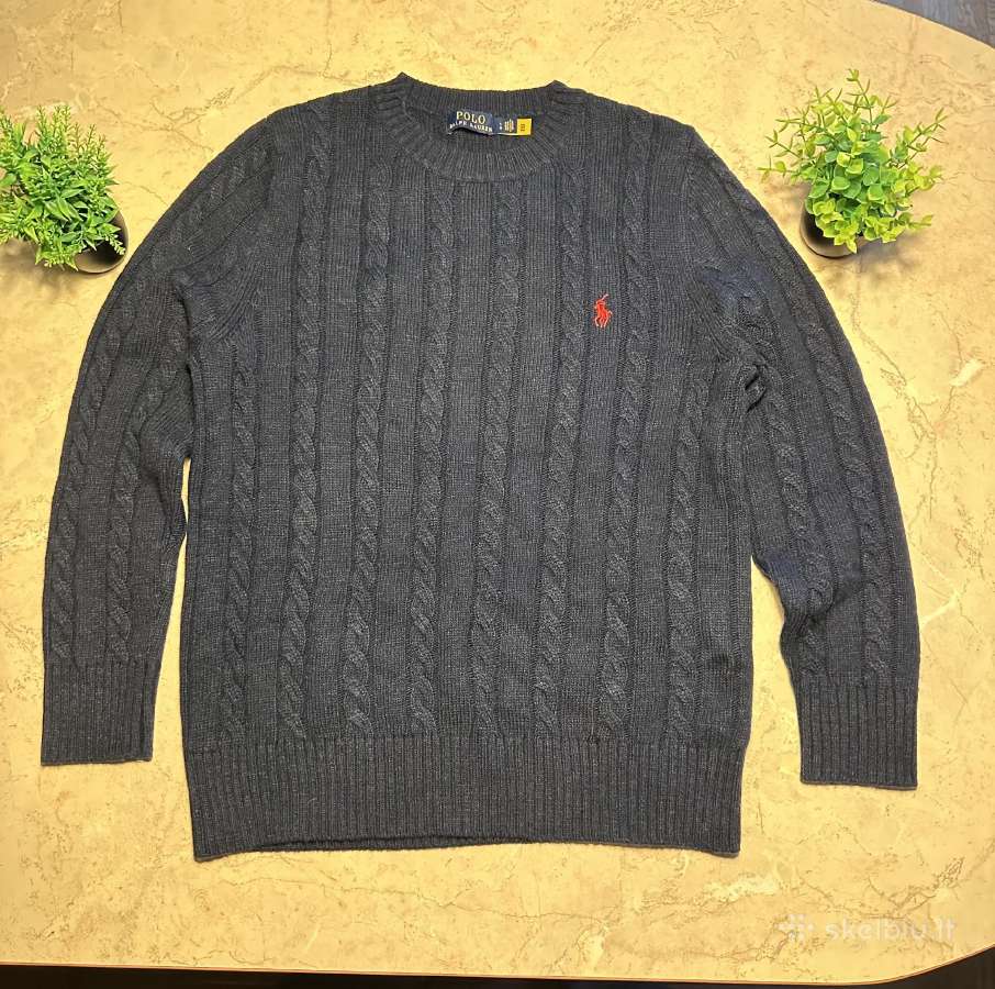 Ralph Lauren Pintas Megztinis (L dydis)