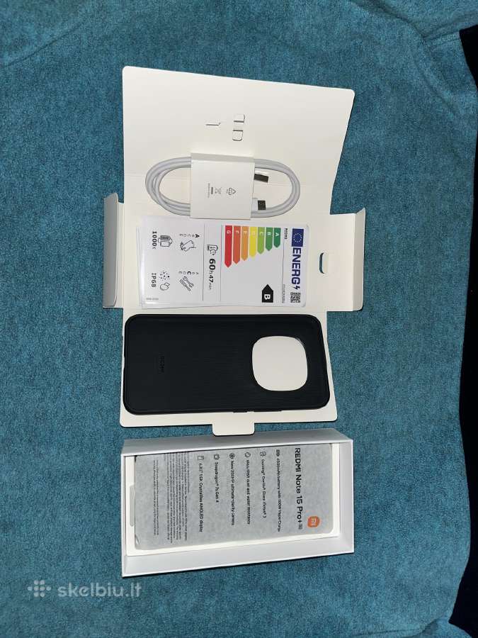 Naujas Xiaomi Redmi Note 15 Pro+ 5G 256gb - nuotraukos Nr. 5
