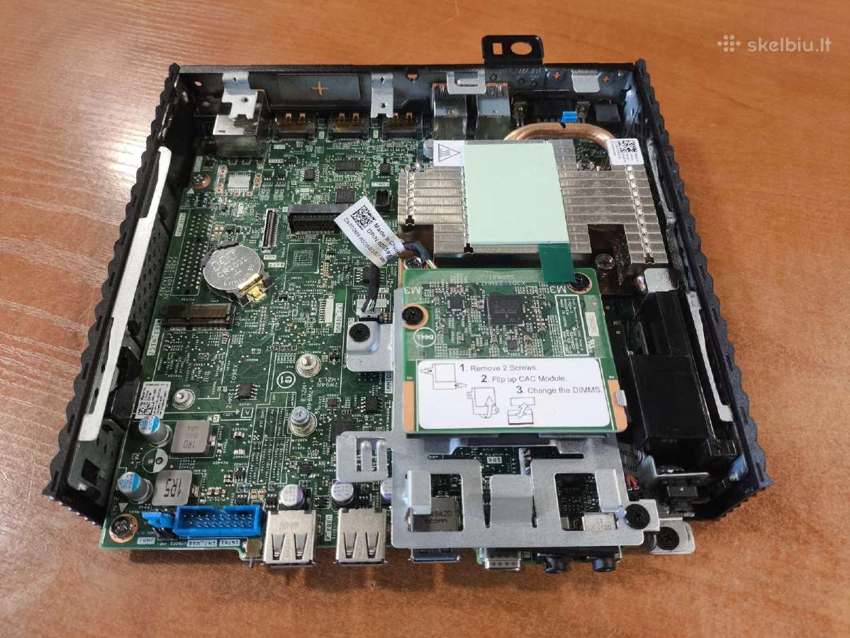 Mini Pc su pasyviu aušinimu, smart card reader - nuotraukos Nr. 5