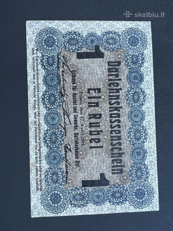 Brangiai Perku Lietuviškus Banknotus Ir Monetas - nuotraukos Nr. 3