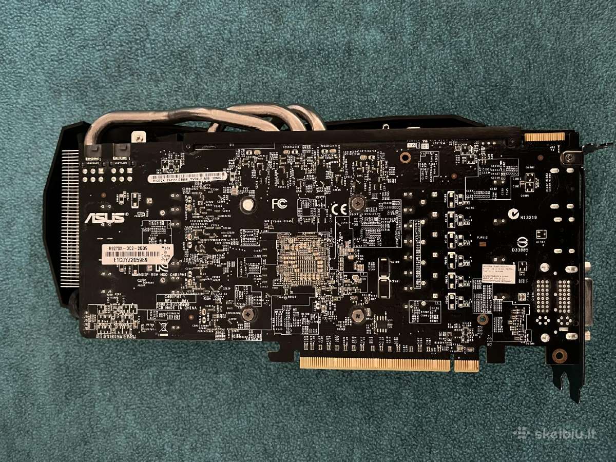 Vaizdo plokštė Asus Radeon R9 270x 2gb Directcu II - nuotraukos Nr. 2