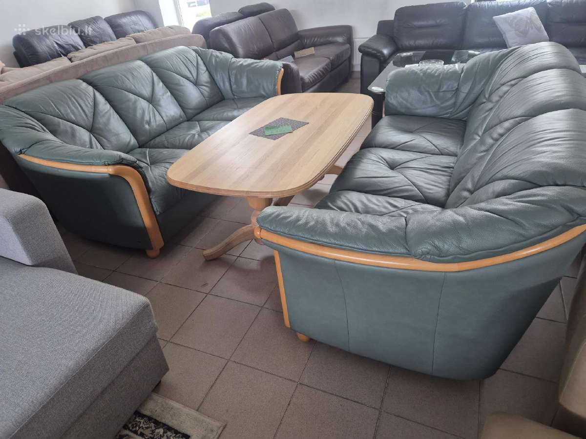 Firminis, išskirtinis natūralios odos komplektas - nuotraukos Nr. 7