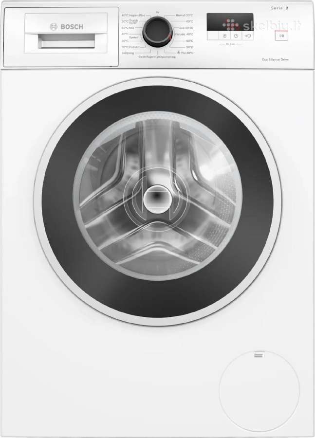 Skalbimo mašina Bosch 2 serija Wge0240asn, 7 kg