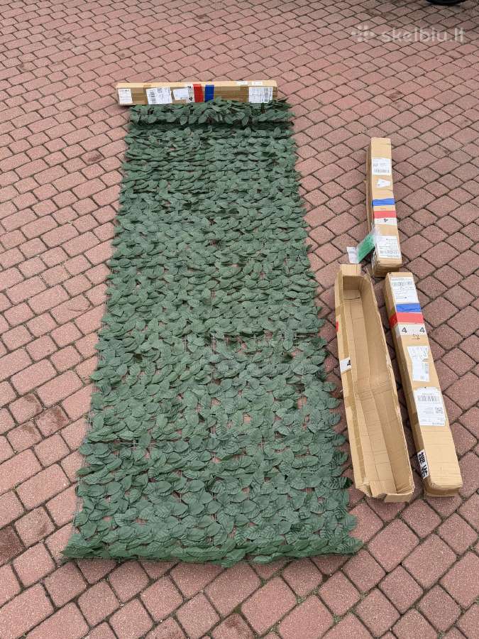 Nauja dirbtinė gyvatvorė (lapų tinklelis), 4 vnt.