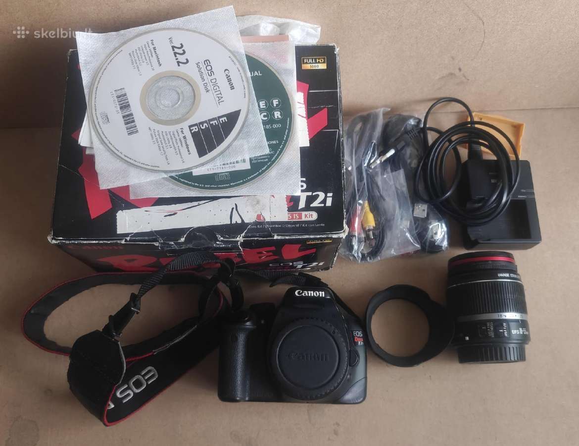 Canon Rebel T2i / 550d + Panasonic Lumix fz45