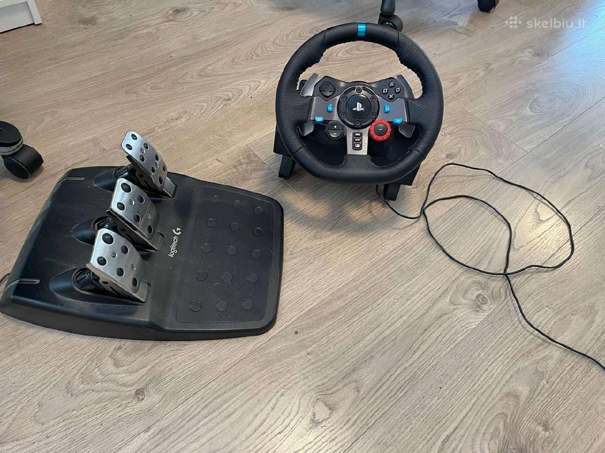 Logitech g29 vairas žaidimams