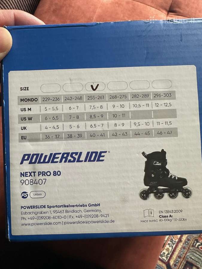Riedučiai Powerslide Next Pro 80 - nuotraukos Nr. 2