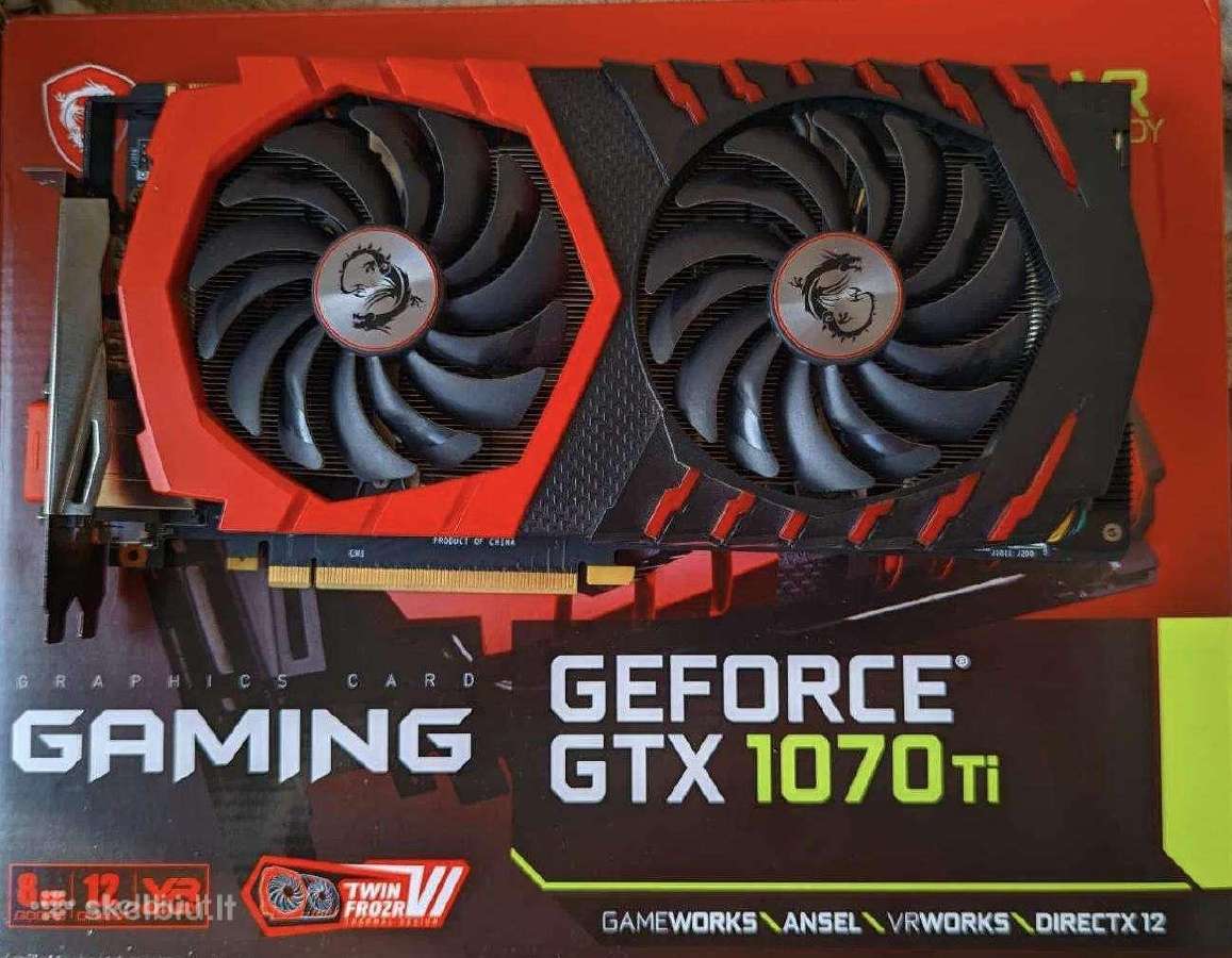 Msi Gtx 1070 Ti