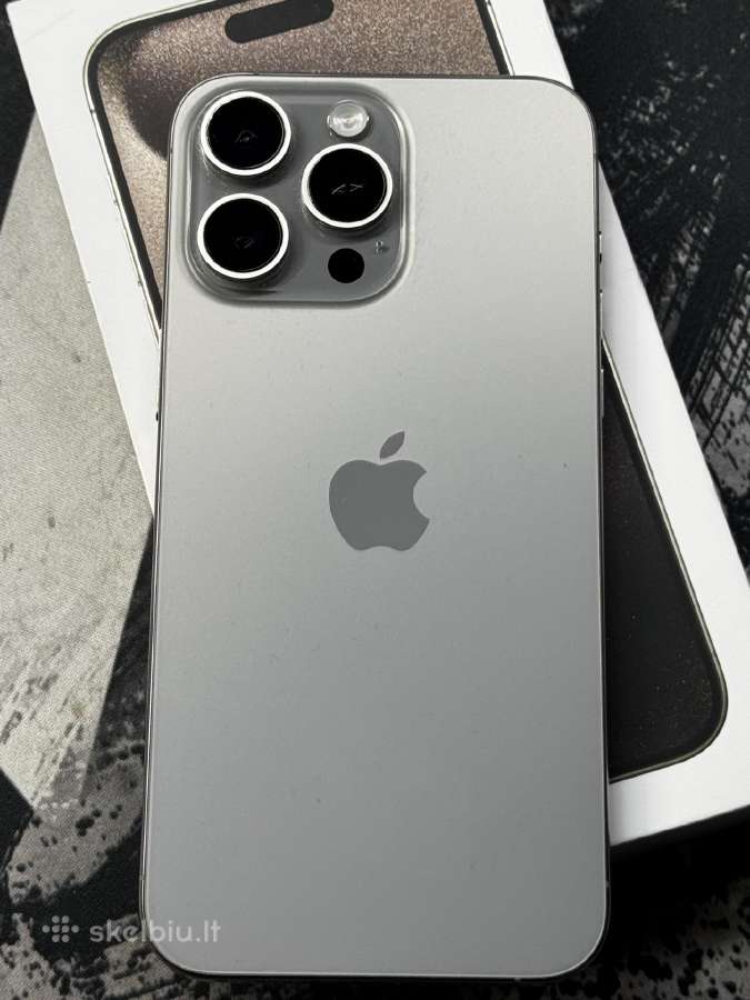 iPhone 15 Pro Max 256gb 100% idealus 10/10