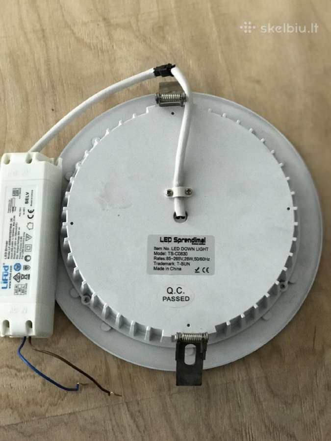 LED įleidžiamas šviestuvas 28w - nuotraukos Nr. 2