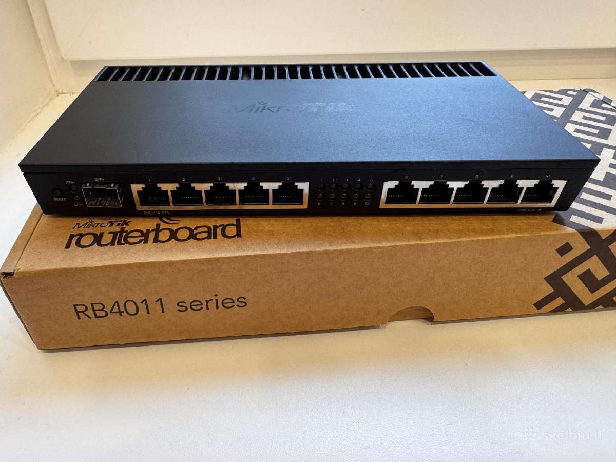 Maršrutizatorius Mikrotik Rb4011igs+rm