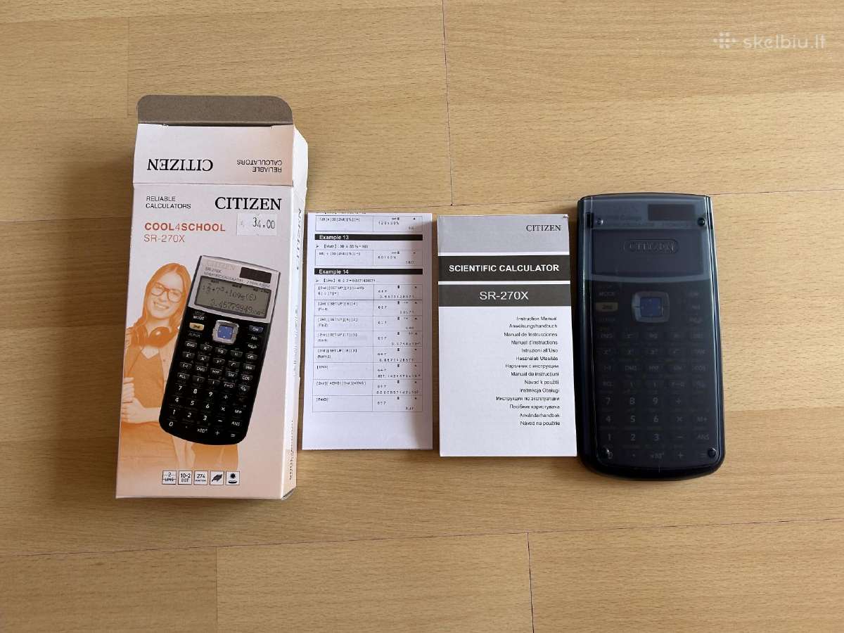 Skaičiuotuvas Citizen Sr-270x