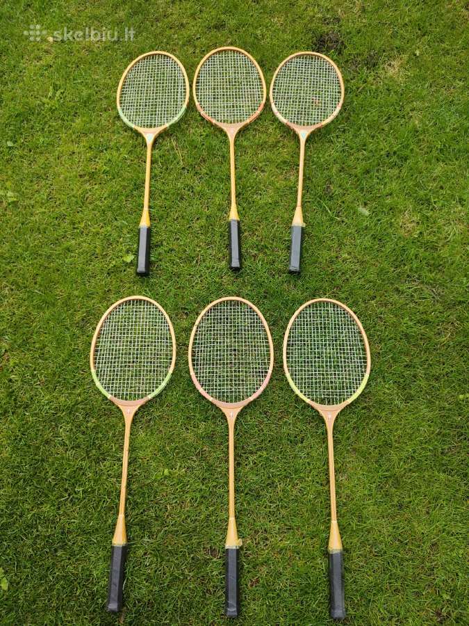 Senovinės badmintono raketės