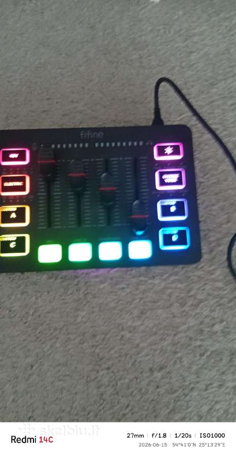 Fifine sound board - nuotraukos Nr. 4