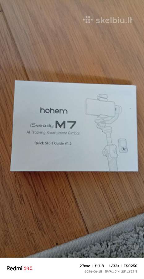 Telefono stabilizatorius nohem n7 - nuotraukos Nr. 6